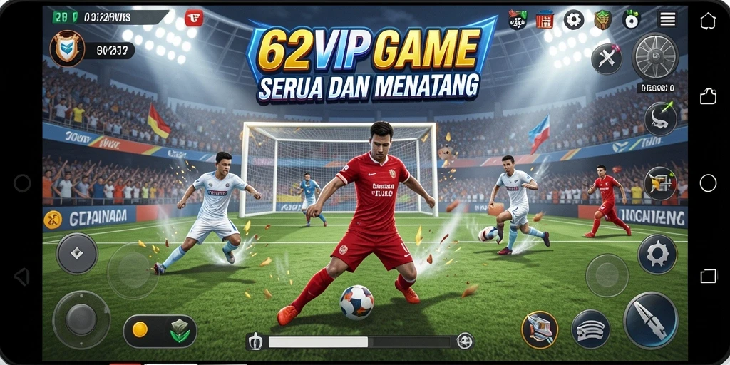 Tampilan gameplay 62VIP yang seru dan menarik untuk penggemar olahraga.
