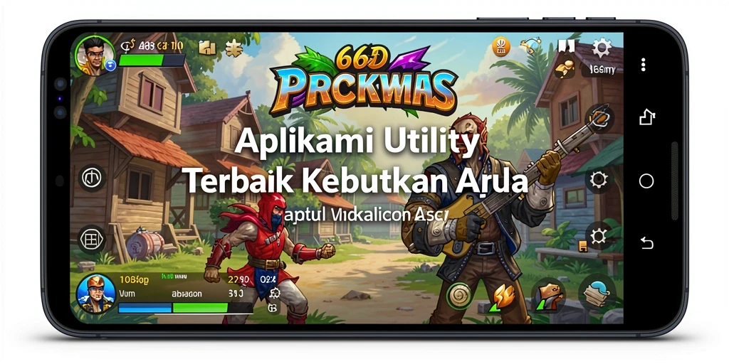 Screenshot utama 66D menunjukkan fitur pengingat dan analisis pengeluaran.