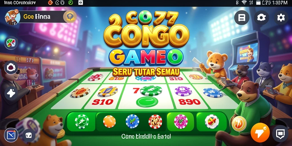 Screenshot menunjukkan gameplay seru dan interaksi Bingo.