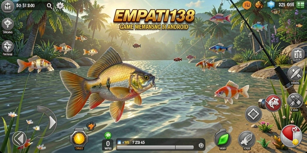 Gameplay seru EMPATI138 dengan aksi memancing yang menegangkan.