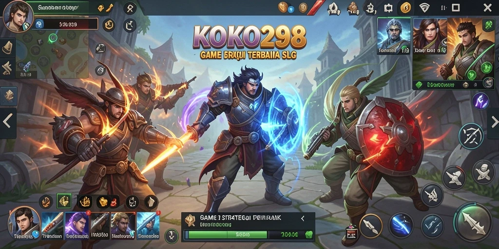 Screenshot gameplay KOKO288 menampilkan strategi dan taktik yang mendebarkan.