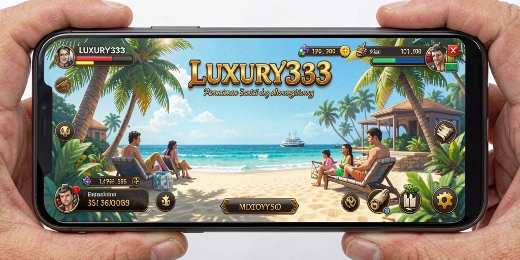 Screenshot gameplay LUXURY333 yang menampilkan keseruan permainan Casual.