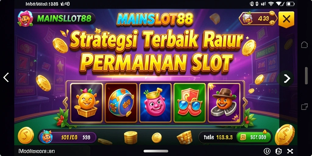 Tampilan gameplay menarik dari MAINSLOT88 dengan elemen strategi yang unik.