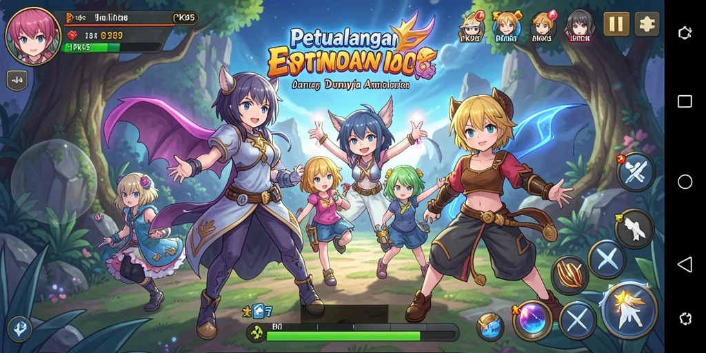 Gameplay seru dan grafis memukau dalam PK95.
