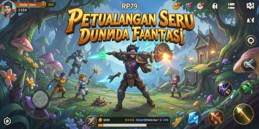 Tampilan gameplay RP79 yang menarik dengan pertarungan seru.